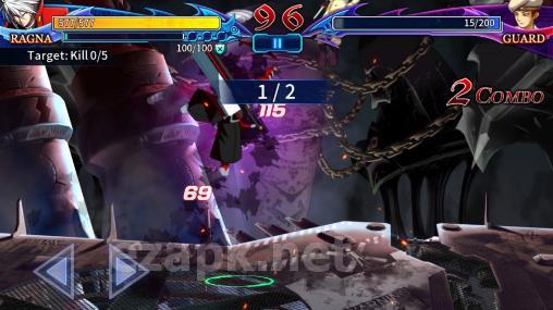 Blazblue: Revolution reburning. Fighting