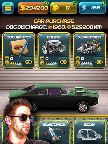 Drag racing simulator