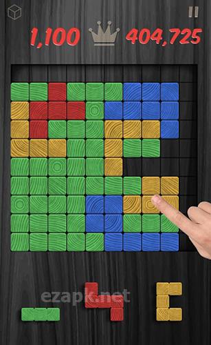 Woodblox puzzle: Wood block wooden puzzle game