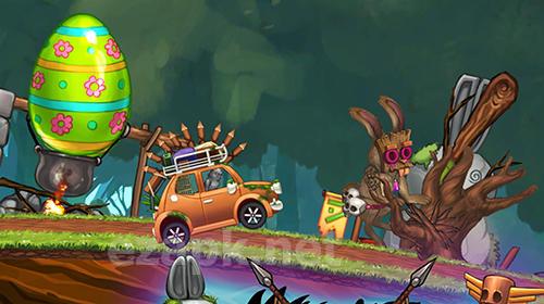Angry bunny race: Jungle road