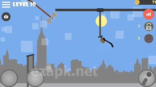 Stickman flip on the bar