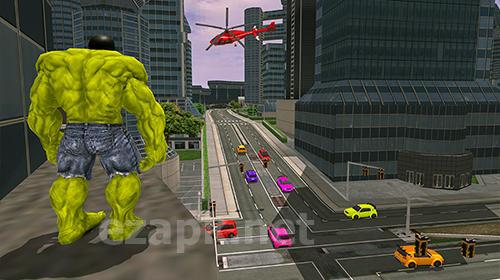 Monster hero city battle