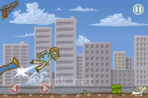 Kick the zombie