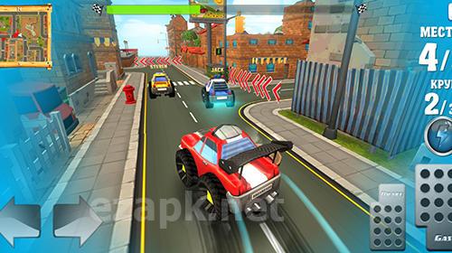 Cartoon hot racer