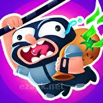 Rubber robbers: Rope escape
