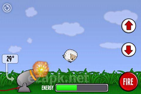 Sheep cannon: Have a blast!