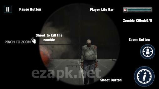 Zombie sniper shooting 3D
