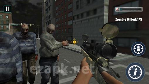 Zombie sniper shooting 3D