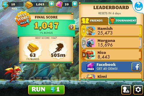 Treasure run!