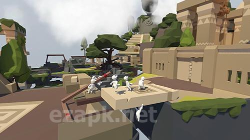 Human: Fall flat