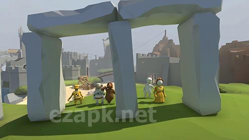 Human: Fall flat
