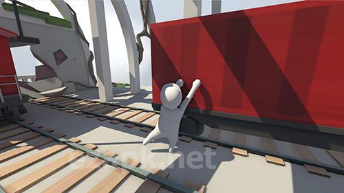 Human: Fall flat