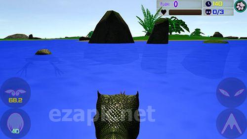 Real snake: Natural hunting