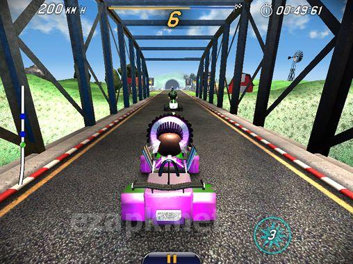 Monkey racing