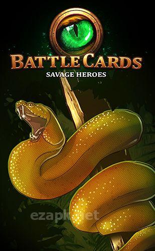 Battle cards savage heroes TCG