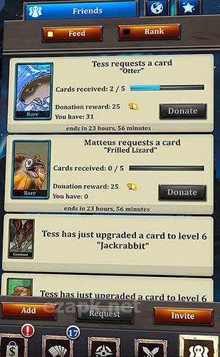 Battle cards savage heroes TCG