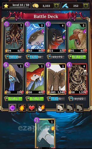 Battle cards savage heroes TCG