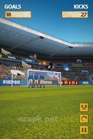 Flick kick football