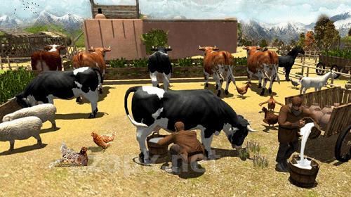 Canada's organic tractor farming simulator 2018