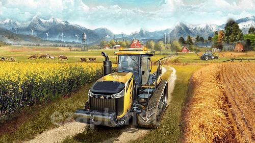 Canada's organic tractor farming simulator 2018