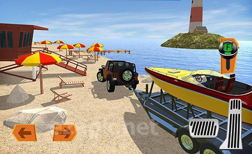 Camper van truck simulator