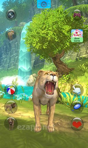 Talking lion