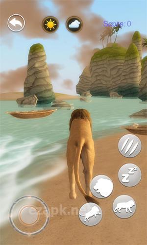 Talking lion