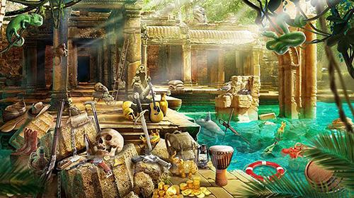 Treasure hunt hidden objects adventure game