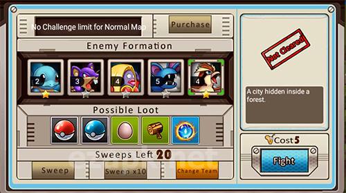 Pocket battle saga