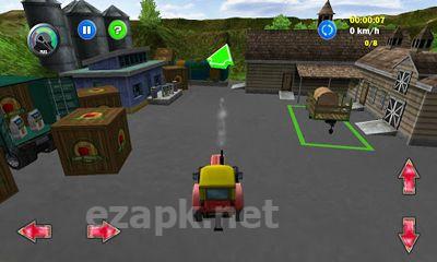Tractor more farm driving