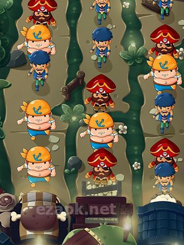 3 happy pirates