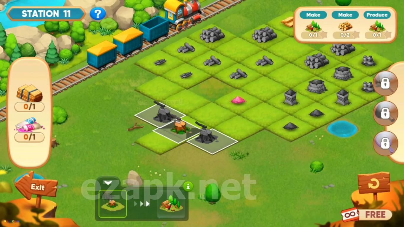 Merge train town!