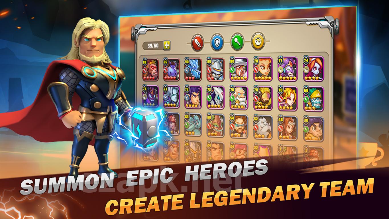 Superhero Wars: Epic Idle RPG - Legend Battle