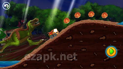 Fun kid racing: Prehistoric run