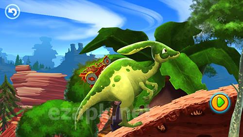 Fun kid racing: Prehistoric run