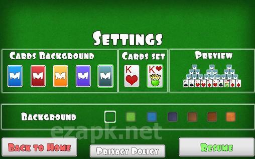 Tripeaks solitaire