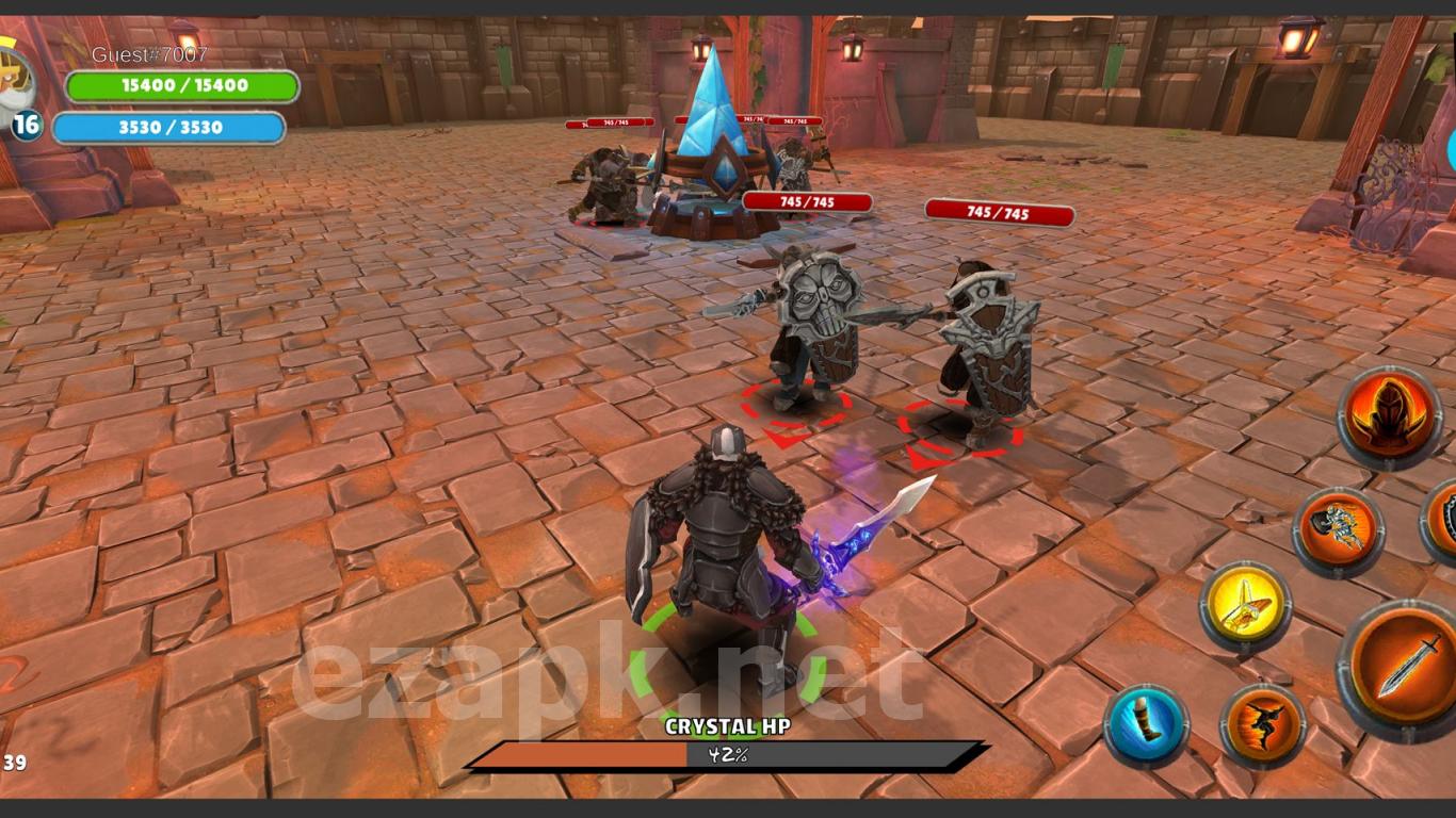 Knight's Life Hero Defense, Online RPG & PVP Arena