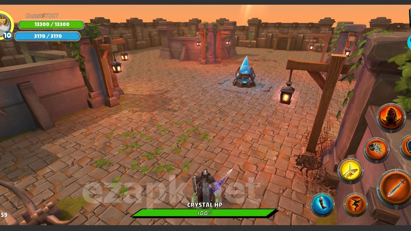 Knight's Life Hero Defense, Online RPG & PVP Arena