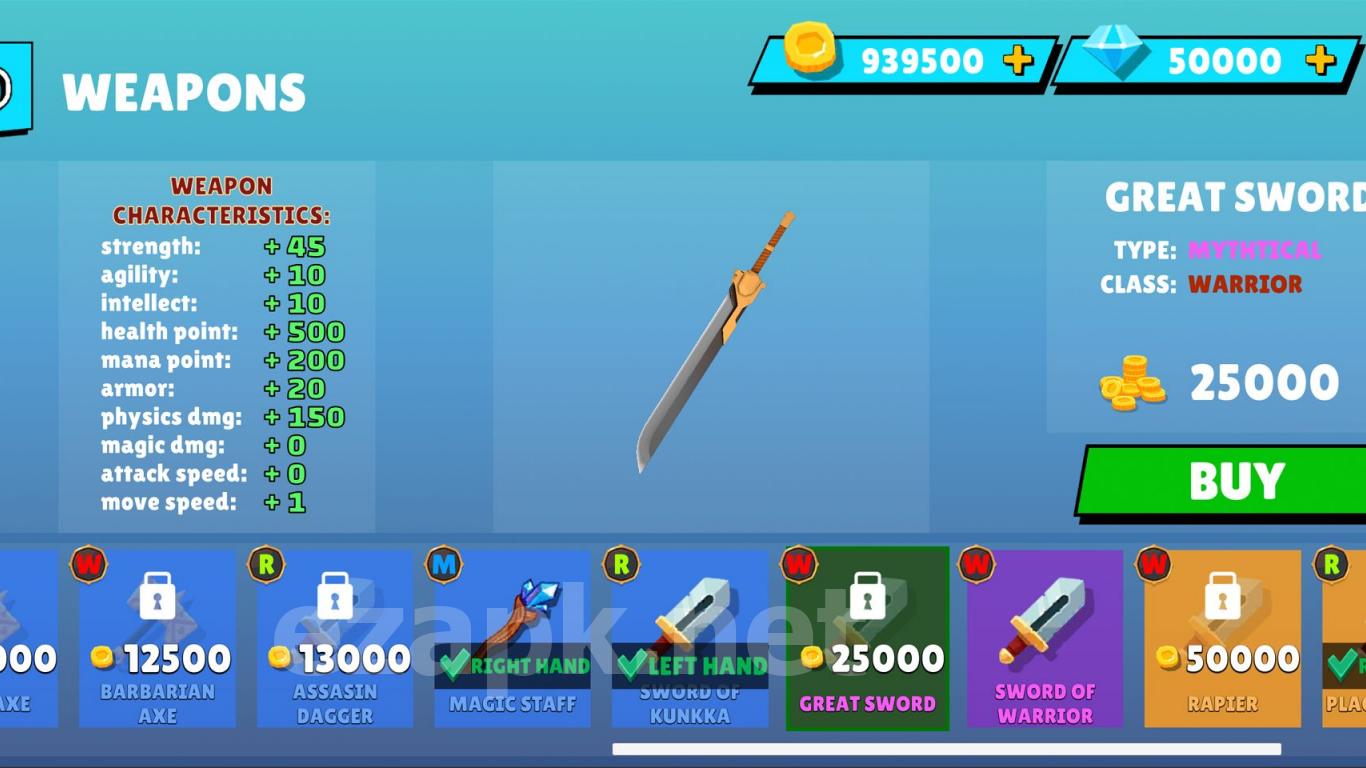 Knight's Life Hero Defense, Online RPG & PVP Arena