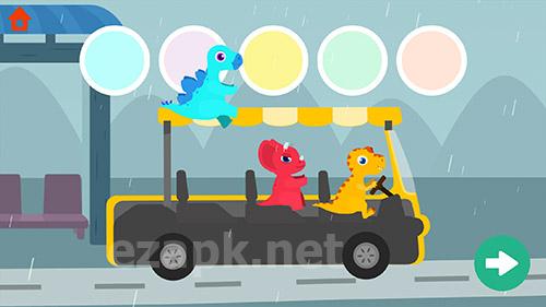 Dinosaur bus