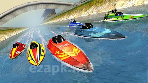 Speed boat racing: Racing games