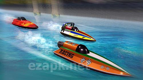 Speed boat racing: Racing games