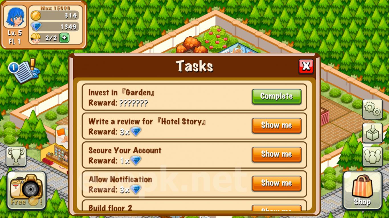 Hotel Story: Resort Simulation