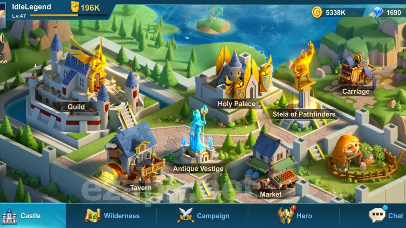 Idle Legend- 3D Auto Battle RPG