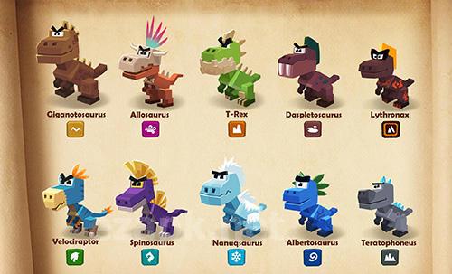 Next island: Dino village