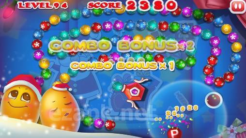 Marble blast: Merry Christmas