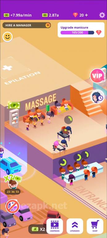 Idle Beauty Salon: Hair and nails parlor simulator