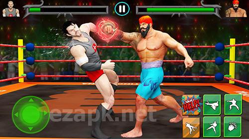 Men wrestling mania: Pro wrestler cheating manager