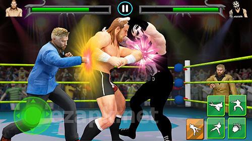 Men wrestling mania: Pro wrestler cheating manager
