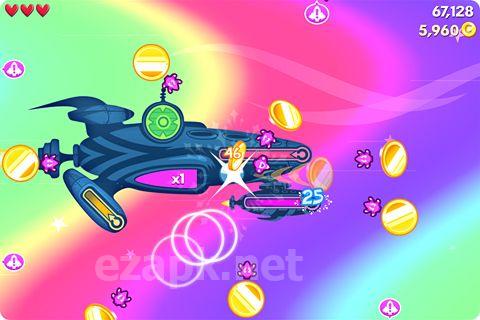 Flight control rocket